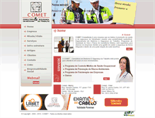 Tablet Screenshot of cometconsultoria.com.br